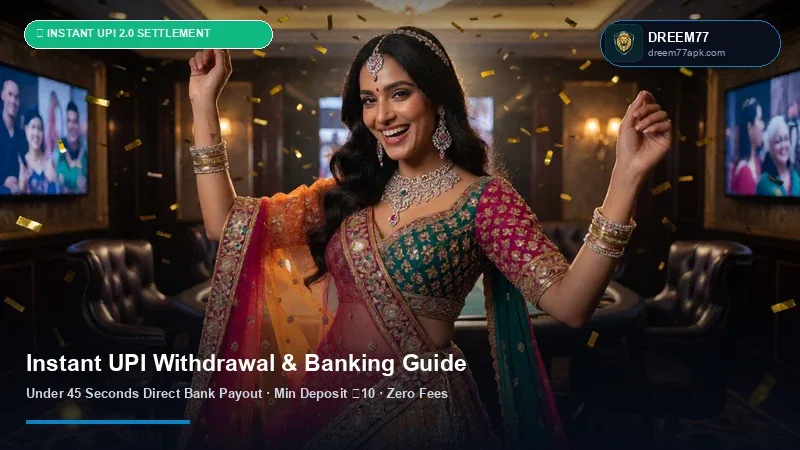 DREEM77 Instant UPI Withdrawal & ₹50 INR Deposit Tutorial